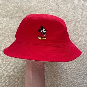 Mickey Mouse Red Bucket Hat
